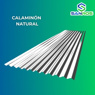 Calaminón Natural 0.35 mm × 1.00 m × 3.70 m